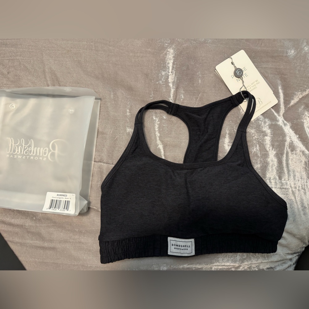 Bonds Black Sports Bra